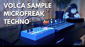 Quick Techno Jam with MicroFreak & Volca Sample