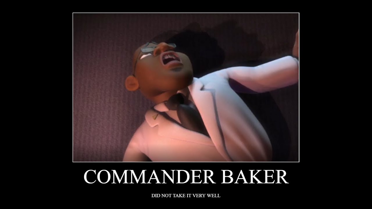 Commander Baker does not take it very well - YouTube
