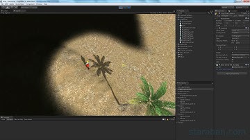 Unity Fog Of War. Tutorial 2. Static and dynamic fog of war using render to texture feature