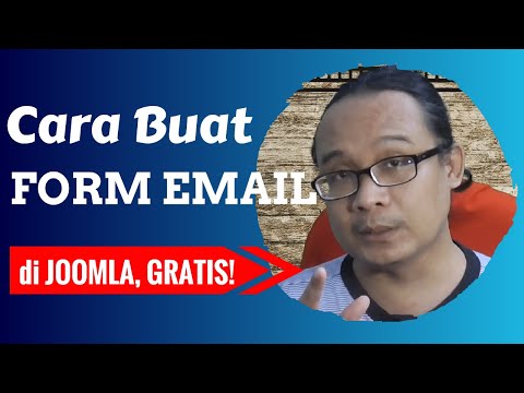 Cara Membuat Form Email di Joomla | Membuat Formulir Email di Joomla - Belajar Joomla Pemula