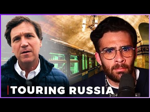 Thumbnail for HasanAbi Reacts to Tucker Carlson Propaganda Tour of Moscow, Russia