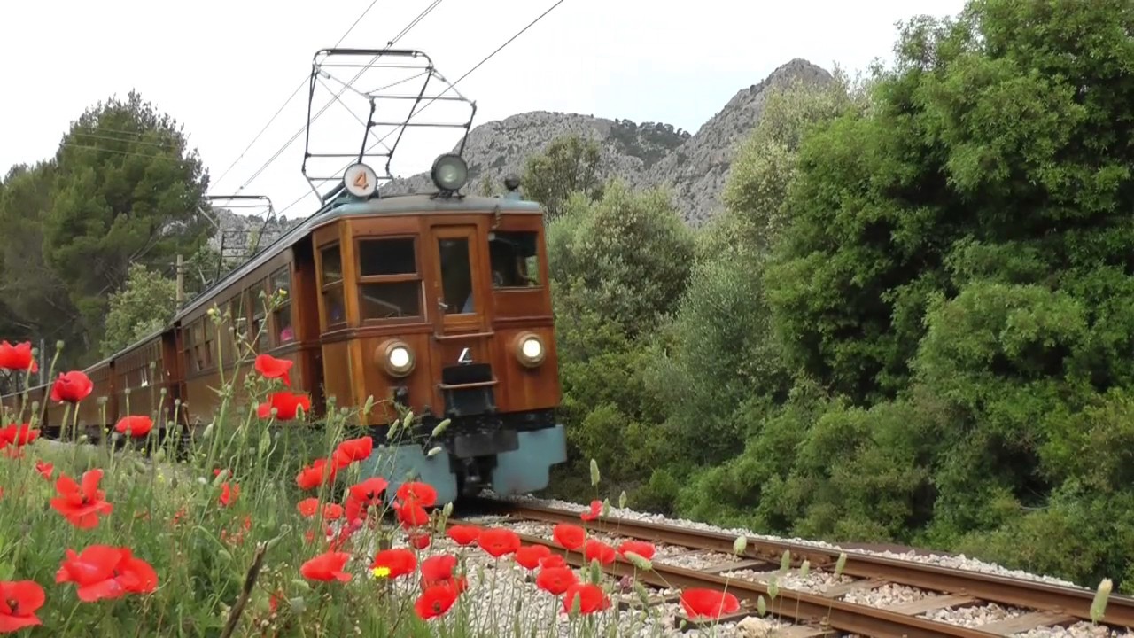 Ferrocarril de Sóller - Eine Schmalspurbahn auf Mallorca - YouTube