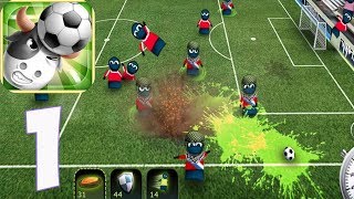 FootLOL Crazy Soccer - Gameplay Walkthrough part 1(iOS, Android) screenshot 1