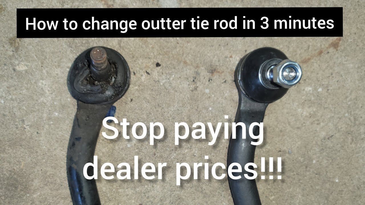 How to change tie rod on 20072012 NISSAN SENTRA.. step by step in 3