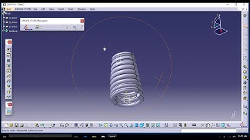Halix Command in Catia #msme #ppdc #cad #meerut #saini #AutoCAD