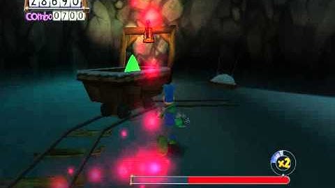 Rayman 3 SBTC part 2 green gem combo