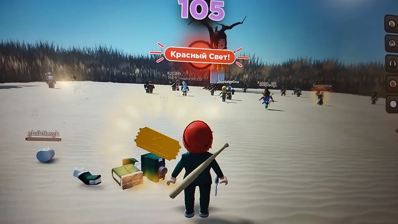 Игра в кальмара в роблокс - YouTube