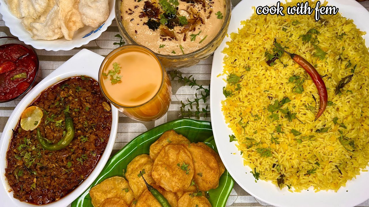My Family’s Favourite Sehri Menu - 4 Best Recipes - Hyderabadi Khichdi, Kheema, Chutney, Aloo Pakoda