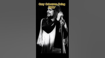 Ozzy Osbourne Being OZZY #ozzyosbourne #ozzy #ozzytribute #sharonosbourne #icon #viralshort #wow