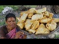 SAMOSA recipe prepared my mom | Aloo samosa recipe | Village cooking | Side dish recipes