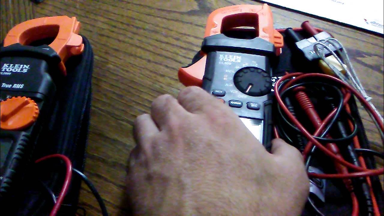 Klein cl2000 vs Klein CL 800 YouTube