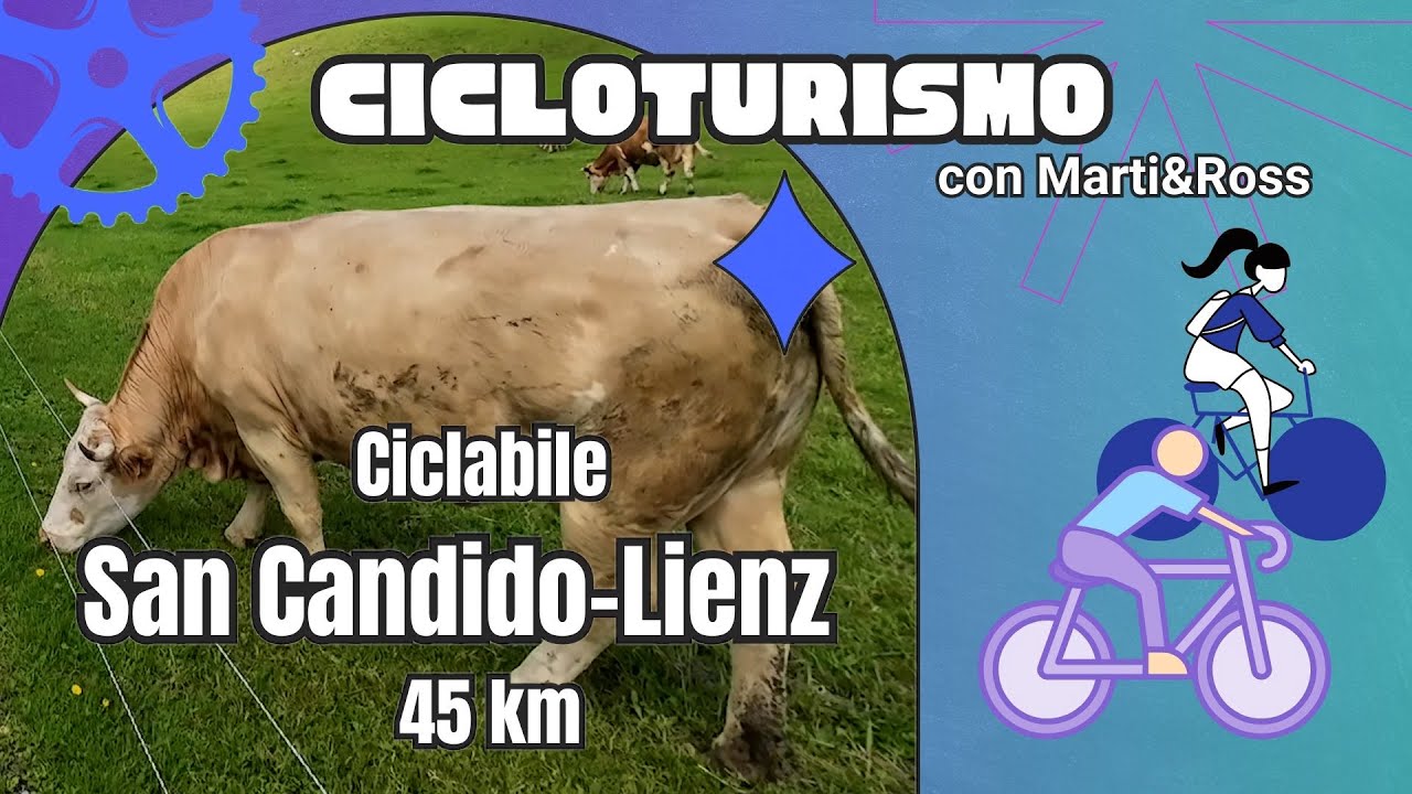 SAN CANDIDO-LIENZ 45Km in MTB #valpusteria #austria  #tirolo #cicloturismo #mtblife #estate 2025