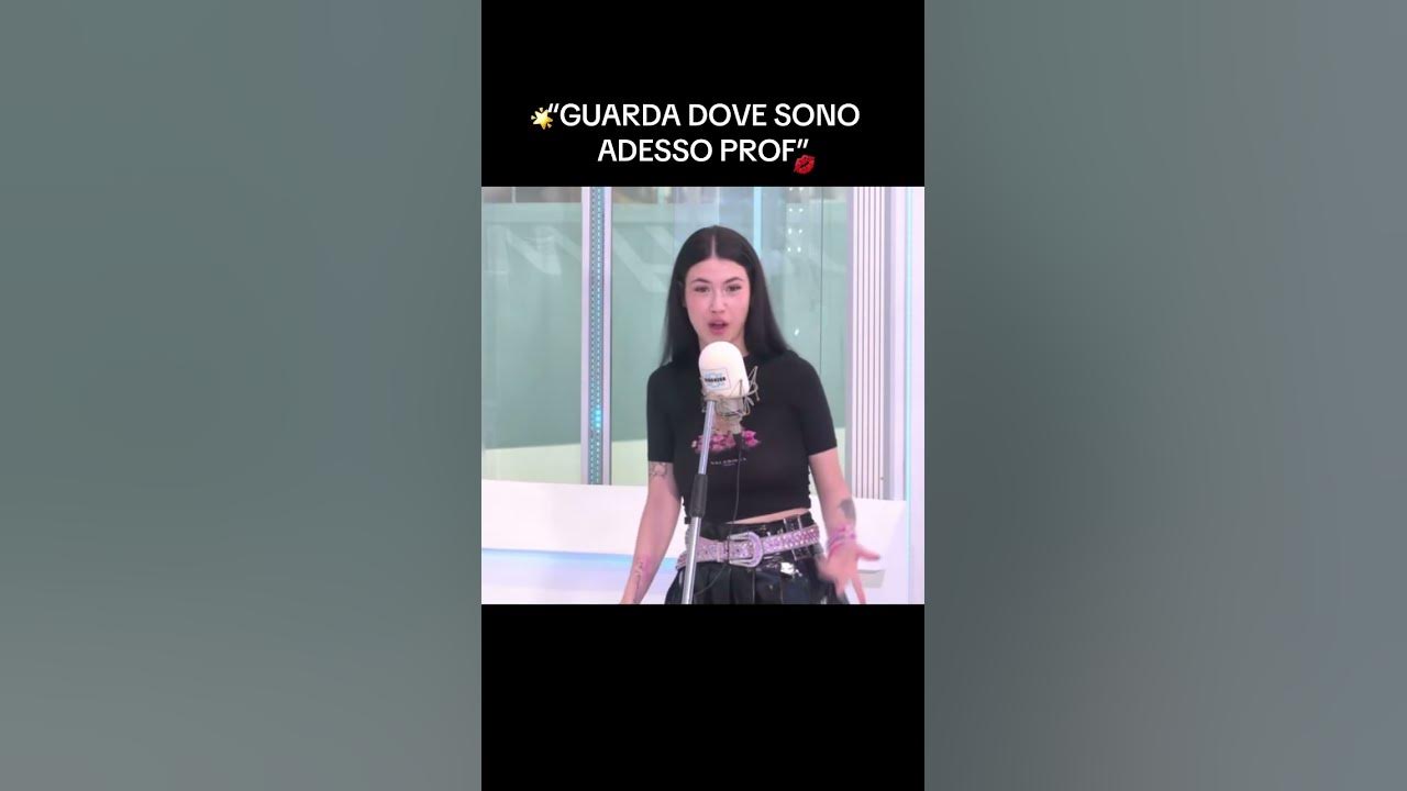 ANNA PEPE SFOTTE LA SUA PROF IN DIRETTA TV 🥹😅
