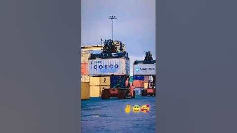 kalmar DRU or DRF #hyster #kalmar #reachstackeroperator #navkar #containerhandler #train #sany