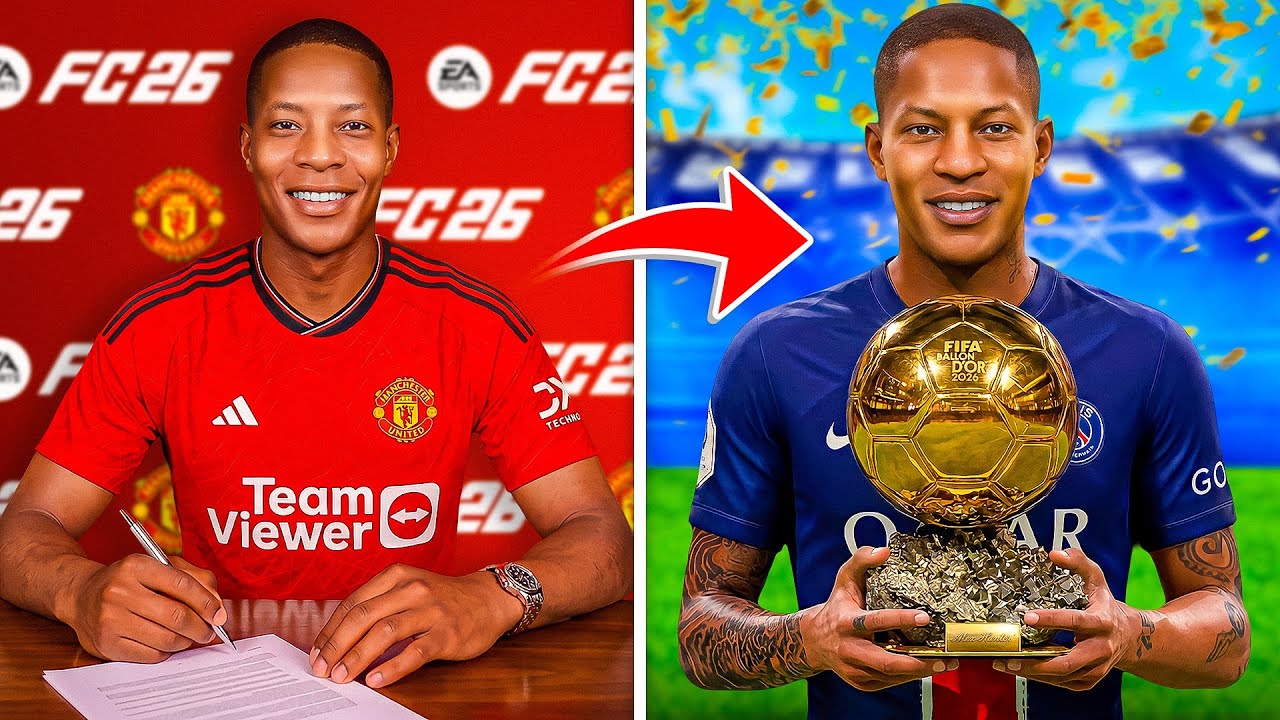 I Reset Alex Hunter Career... in FC 26