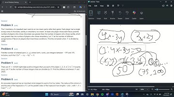 2025 AIME I WALKTHROUGH: First six problems