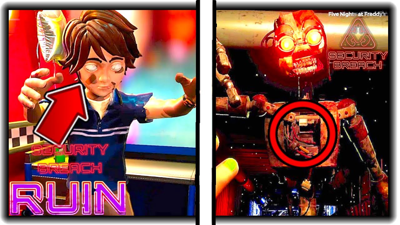 FNAF: Security Breach Ruin DLC, IT WASN'T GREGORY BUT A MIMIC!!!