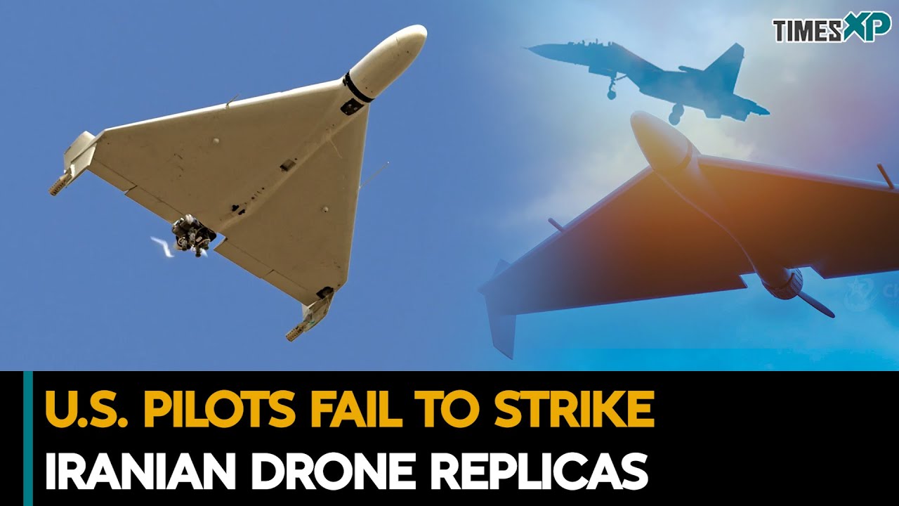 U.S. Pilots Fail To Hit Iranian Drone Replicas| Iran-Israel War
