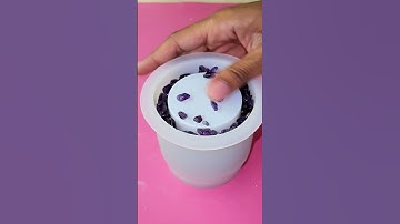 Is This a Bad Dad?? - Resin Art Storytime Tutorial - Amethyst Crystal Jar #shorts #art #satisfying