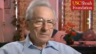 Holocaust Survivor Daniel Geslewitz Testimony | USC Shoah Foundation