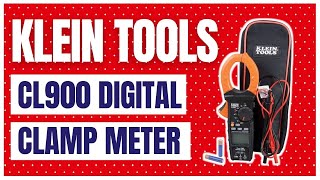 Klein Tools CL900 Digital Clamp Meter, Auto-Ranging TRMS
