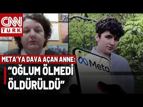 "Mark Zuckerberg, You Are a Liar": Shannon Heacock, the American Mother Who Sued META, on CNN TÜRK