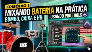 Mixagem de Bateria (Bumbo, Caixa e HH) Parte 01 | MIX DO ZERO #MDZ01