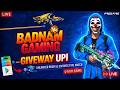 🔴GIVEWAY | BADNAM GAMING LIVE || ONLY BR MODE || FREE FIRE / MAX / INDIA | #freefirelive #livestream