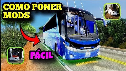 ¡FÁCIL! COMO PONER MODS EN PROTON BUS SIMULATOR ROAD- URBANO 2021