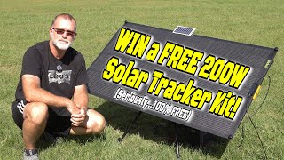 WIN A FREE 200W Solar Tracker kit by SolarPivotPower!