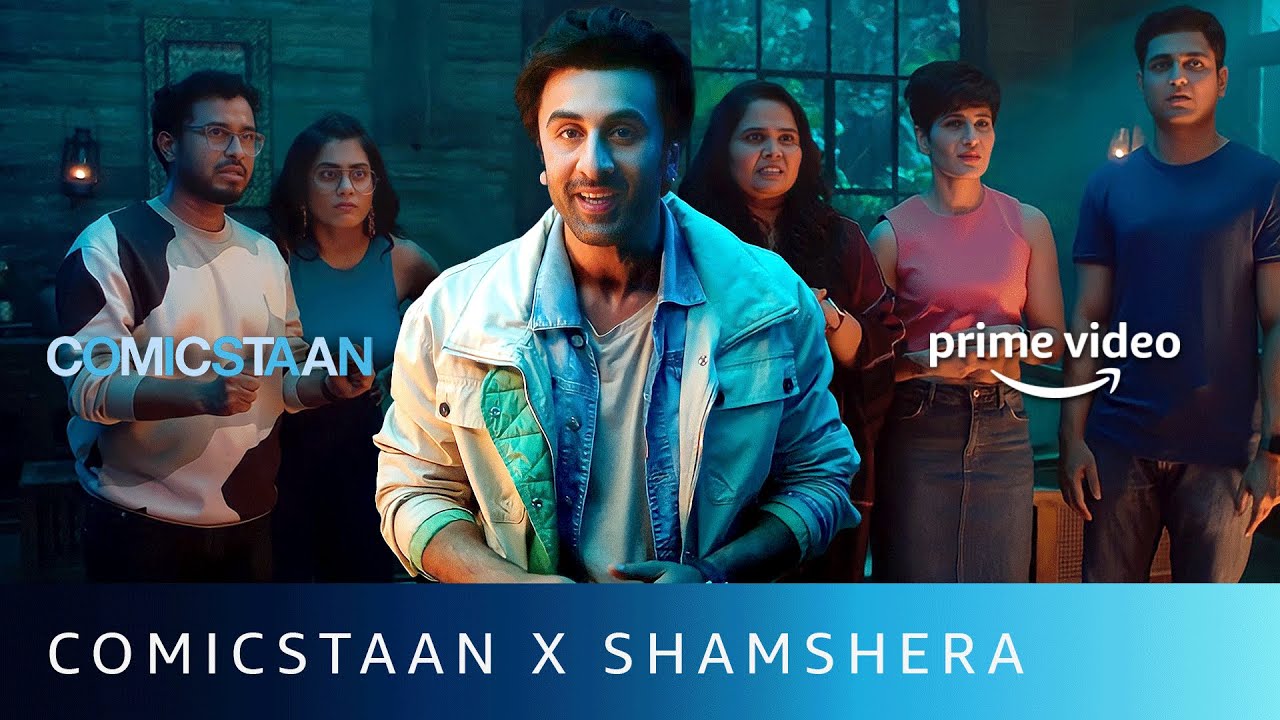 When Shamshera Met The Crew Of Comicstaan | Amazon Prime Video