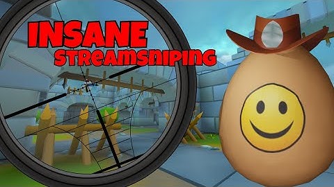 STREAMSNIPING Shell Shockers Twitch Streamers! // Trickshots