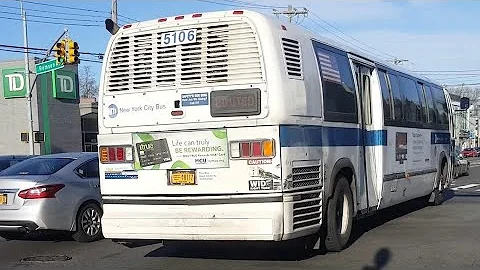 1999 Novabus RTS-06 #5106 as B6 LTD - Rockaway Parkway Terminal 