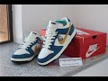 DUNK LOW KASINA INDUSTRIAL BLUE CZ6501-100 - YouTube