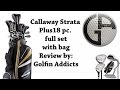 Callaway Strata Plus 18 Pc. Full club set with bag Review