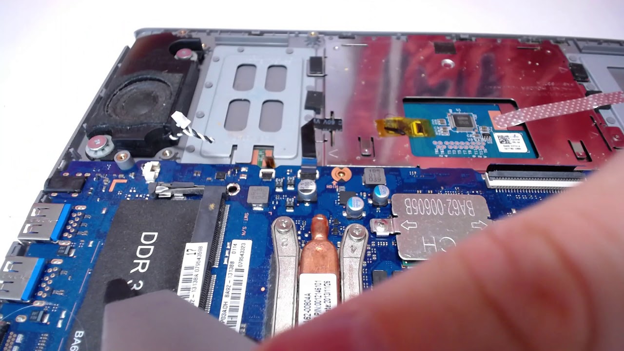 Samsung 880Z np880z5e disassembly laptop charge port power jack repair