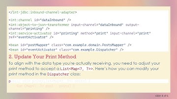 How to Print JSON Format to Console Using Spring Integration with Bean Configuration