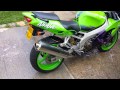 Kawasaki ninja zx9r standard can walk around.