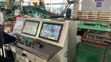 Cut to Length line with automatic stacker