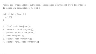 JAVA - J46 - Les interfaces