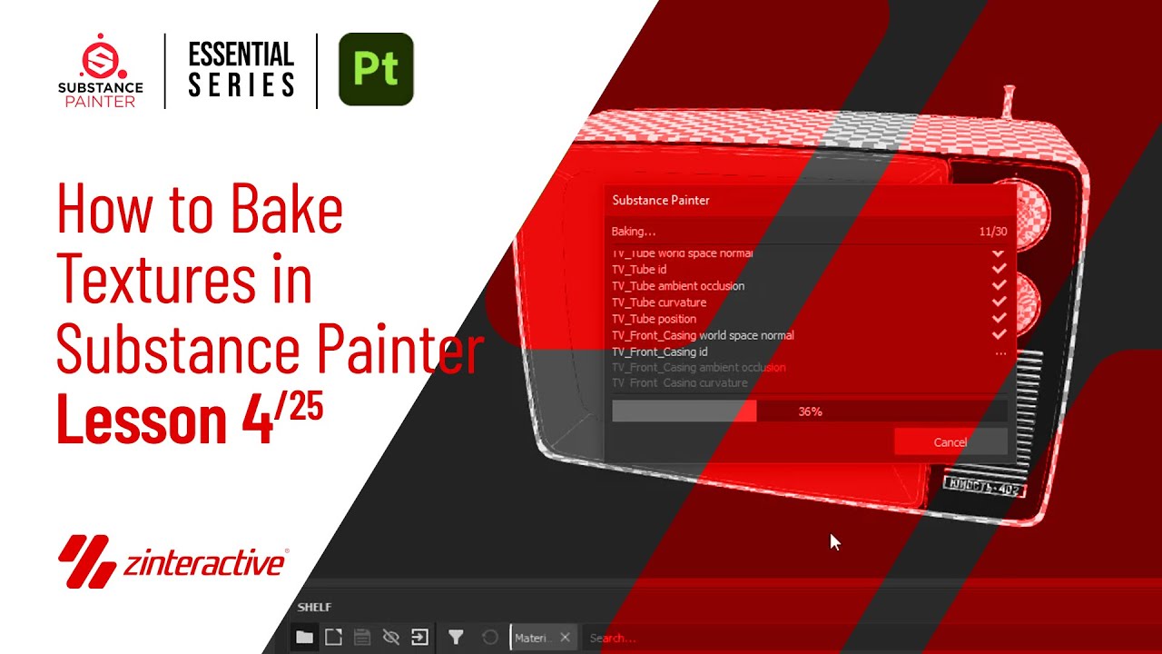 How To Bake Textures In Substance Painter Lesson 4 Of 25 Substance how-to-bake-textures-in-substance-painter-lesson-4-of-25-substance
