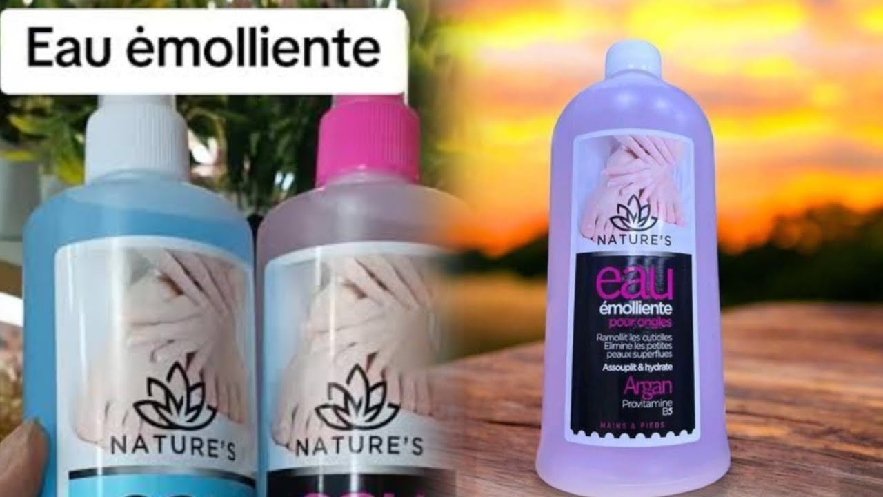 استعمال #eau émolliente طريقة تقشير الرجلين في المنزل بماء مقشر القدمين ٠٠٠٠