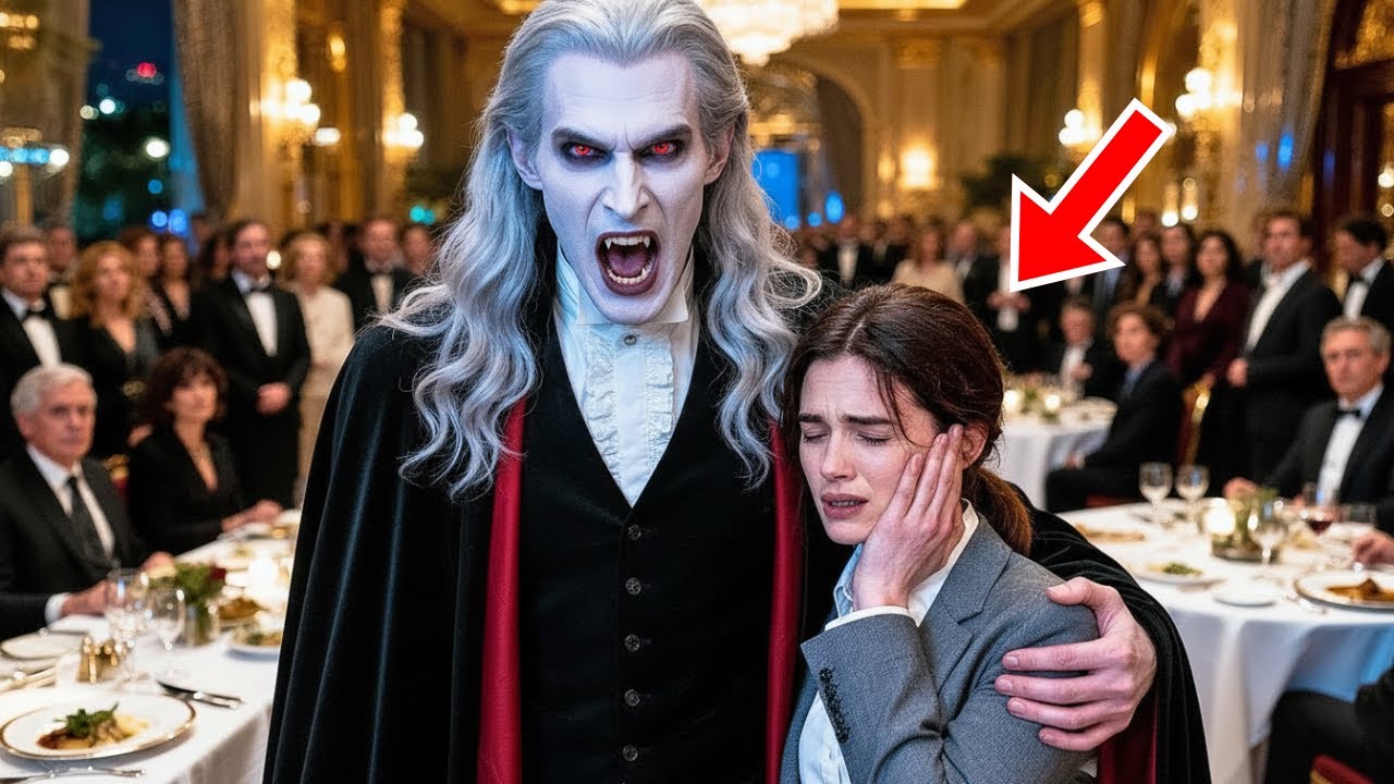 Quien diablos golpeó a mi esposa gritó el Rey Vampiro y todo el restaurante quedó en silencio