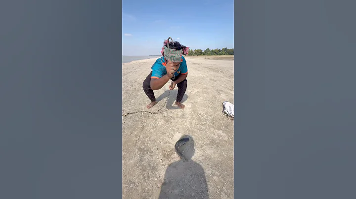 River throw by small catfish bait with hook yarn  #fishinglife  #bait