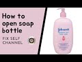 how to open liquid soap, unlock hand wash