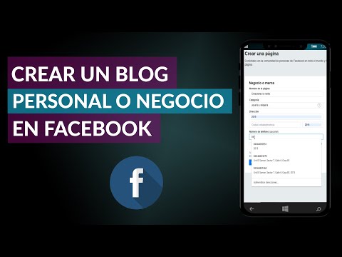 Cómo Crear un Blog Personal o Negocio en Facebook Gratis - Paso a Paso