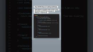 Day 25/100 days of coding challenge #foryou #shorts #shortsfeed #coding