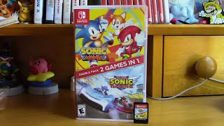 Sonic Mania + Team Sonic Racing unboxing!