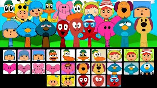 Incredibox Sprunki Oc All Pocoyo Phase 1 To Phase 2 Sleepy Bird, Fred, Pato, Elly, Loula Part 2