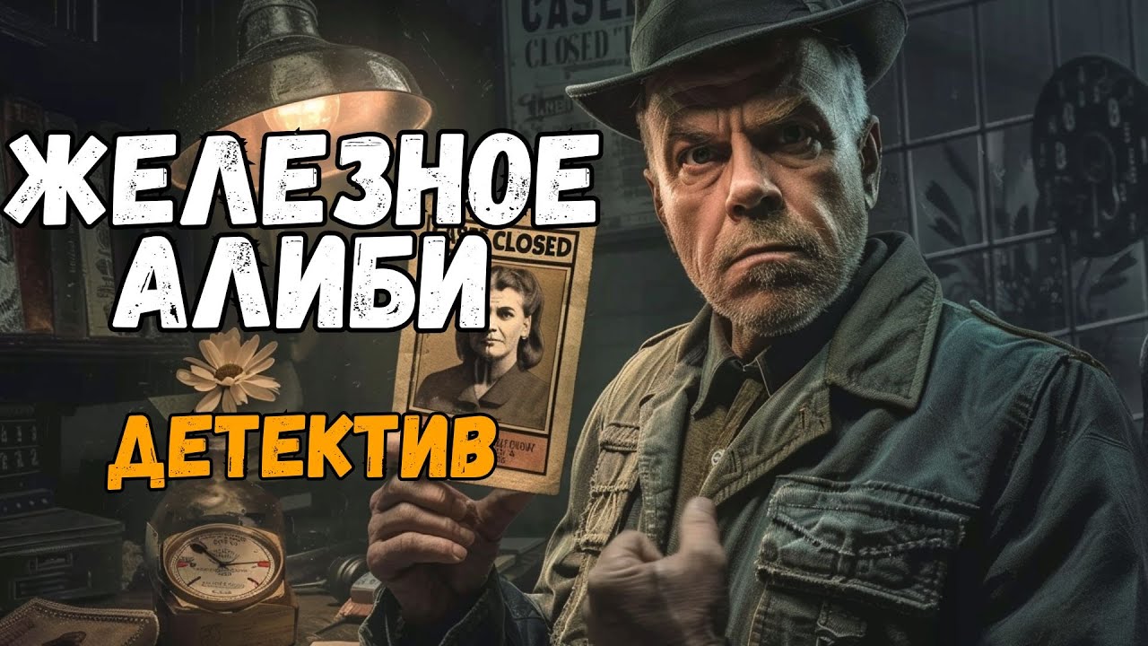 ПОЛНАЯ АУДИОКНИГА: ЖЕЛЕЗНОЕ АЛИБИ | СЛУШАТЬ ДЕТЕКТИВ